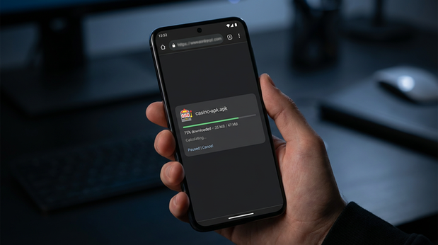 Main screen of KK Club apk page for PK players